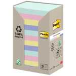 Post-it Haftnotiz Recycling Notes 653-1RPT 51x38mm sort 24St