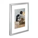 Kunststoffrahmen Sevilla Dekor, Si lber Matt, 20 x 28 cm