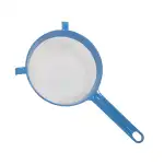 axentia Passiersieb blau/weiss 18cm