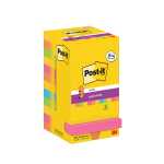 Post-it Haftnotiz Super Sticky R330-SSCARNP8+4 76x76mm...