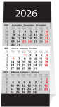2026 ADINA sw 3-Monatskalender Aufstellkalender für...