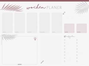 2026 Brunnen Schreibunterlage „Colours of Marrakech“ 40 Blatt