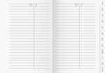 BRUNNEN Registerheft 10x14cm fürKalender