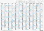 2026 Brunnen Tafelkalender A3 quer 4061947141832