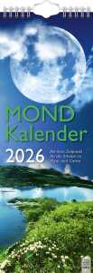 2026 Brunnen Mond-Kalender 155×428 mm