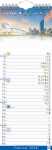 2026 Brunnen Mond-Kalender 155×428 mm