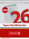 2026 Brunnen Abreißkalender Nr. 2 536×71 mm