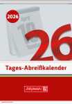 2026 Brunnen Abreißkalender Nr. 13 98×142 mm
