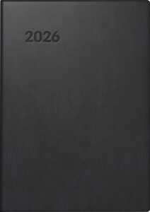 2026 Brunnen Taschenkalender 713 A7 sw 4061947142525