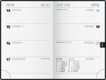 2026 Brunnen Taschenkalender 723 A7 Leder sw