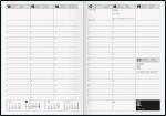 2026 Brunnen Buchkalender TimeCenter 724 A4 sw