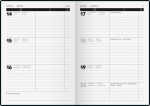 2026 Brunnen Taschenkalender TimeCenter 728 A6 sw