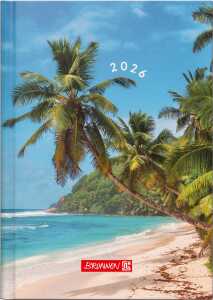 2026 Brunnen Taschenkalender 731 „Beach“ A6 Papier