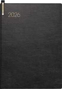 2026 Brunnen Taschenkalender 731 A6 sw 4061947142853