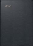 2026 Brunnen Taschenkalender 731 A6 Leder sw