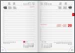 2026 Brunnen Taschenkalender 736 A6 silber