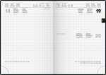 2026 Brunnen Taschenkalender 736 90 A6 sw