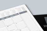 2026 Brunnen Buchkalender Premium 739 „SlimLine“ 170×240mm