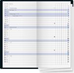 2026 Brunnen Taschenkalender 740 A6 dunkelblau