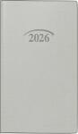 2026 Brunnen Taschenkalender 751 A6 silber