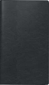 2026 Brunnen Taschenkalender 753 A6 Leder sw