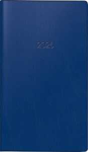 2026 Brunnen Taschenkalender 755 A6 quer dunkelblau
