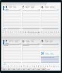 2026 Brunnen Taschenkalender 755 A6 quer dunkelblau