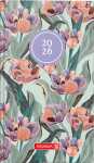 2026 Brunnen Taschenkalender 756 „Botanical“ A6 Papier
