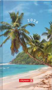 2026 Brunnen Taschenkalender 756 „Beach“ A6 Papier