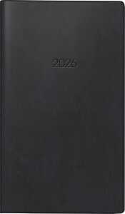 2026 Brunnen Taschenkalender 756 A6 sw 4061947143485