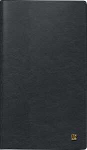 2026 Brunnen Taschenkalender 756 A6 Leder sw 4061947143508