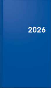 2026 Brunnen Taschenkalender 756 A6 blau