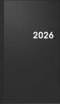 2026 Brunnen Taschenkalender 756 A6 sw 4061947143546