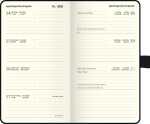 2026 Brunnen Taschenkalender Kompagnon 756 66 A6 sw