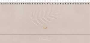 2026 Brunnen Querterminbuch 772 297×105 mm hanf