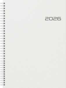 2026 Brunnen Buchkalender 781 A4 transparent