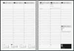2026 Brunnen Buchkalender 781 A4 transparent