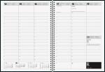 2026 Brunnen Buchkalender 781 A4 sw 4061947144253