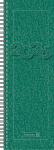 2026 Brunnen Vormerkbuch 782 108×297 mm grün