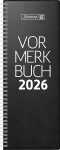 2026 Brunnen Vormerkbuch 784 108×297 mm sw