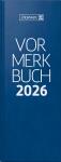 2026 Brunnen Vormerkbuch 786 110×297 mm blau