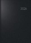 2026 Brunnen Buchkalender 787 A4 sw 4061947144437