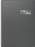 2026 Brunnen Buchkalender 789 A4 grau 4061947144451