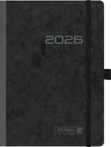 2026 Brunnen Buchkalender 796 A5 sw 4061947144826