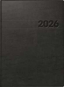 2026 Brunnen Buchkalender 796 A5 sw 4061947144857