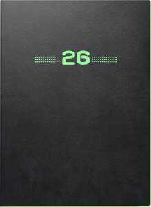 2026 Brunnen Buchkalender 796 „NEON“ A5