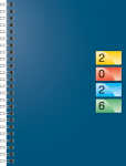 2026 Brunnen Buchkalender DATAline 796 40 A5 blau