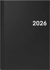 2026 Brunnen Buchkalender 796 A5 sw 4061947145014