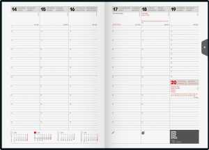 2026 Brunnen Buchkalender 797 168×240 mm sw 4061947145052