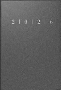 2026 Rido Taschenkalender partner/Industrie I A7 anthrazit